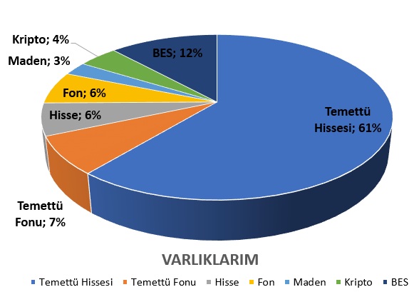 temettü portföyü grafiği